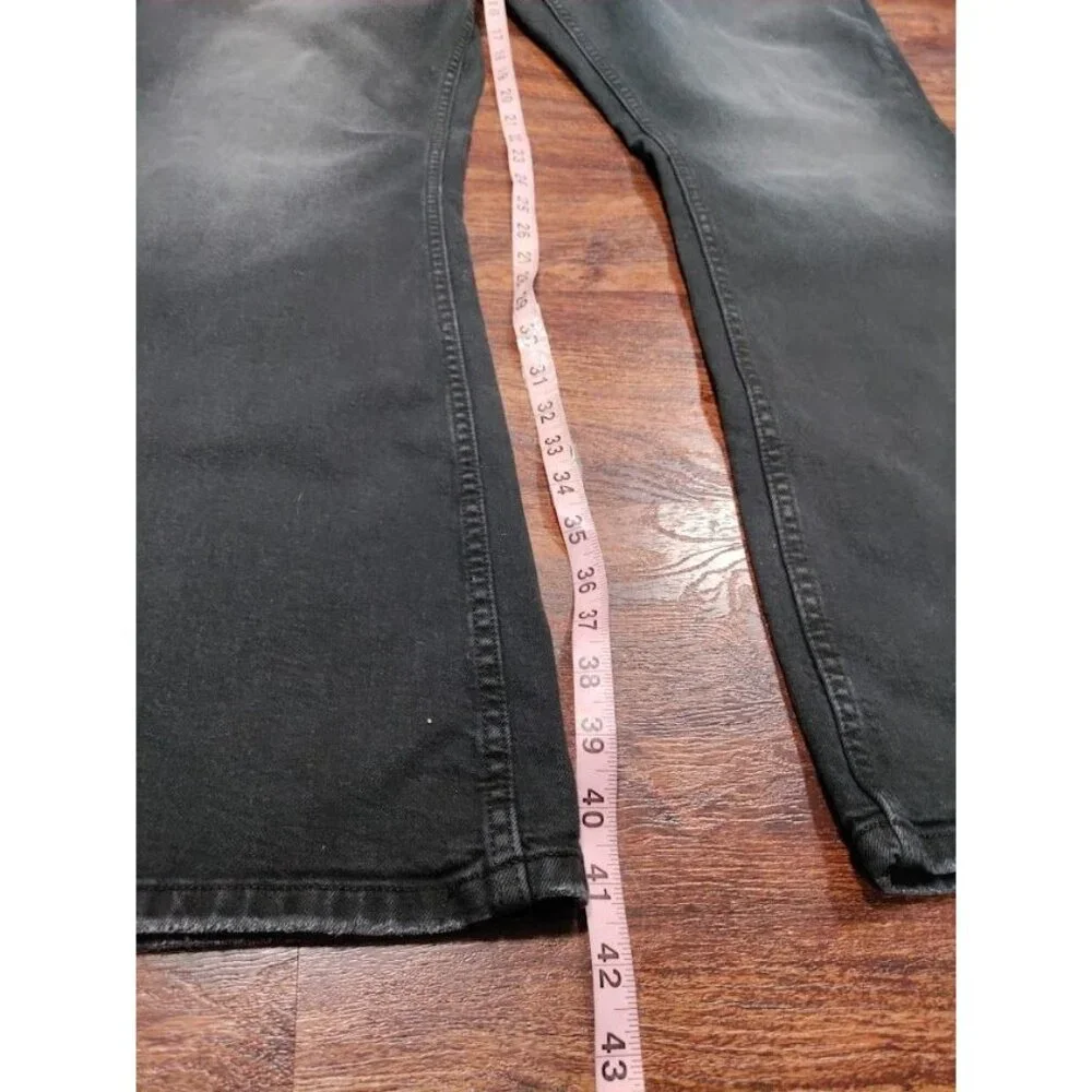 We The Free Black Flare Jeans Womens Size 34 Boho Antiquewash NWT - Picture 4 of 16